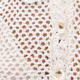 Lily Crochet Top Coconut Milk