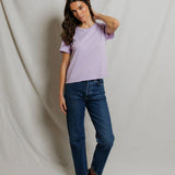 Harley Cotton Short Sleeve Boxy Crew Tee