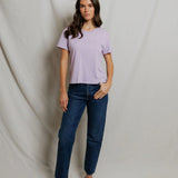 Harley Cotton Short Sleeve Boxy Crew Tee