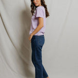 Harley Cotton Short Sleeve Boxy Crew Tee