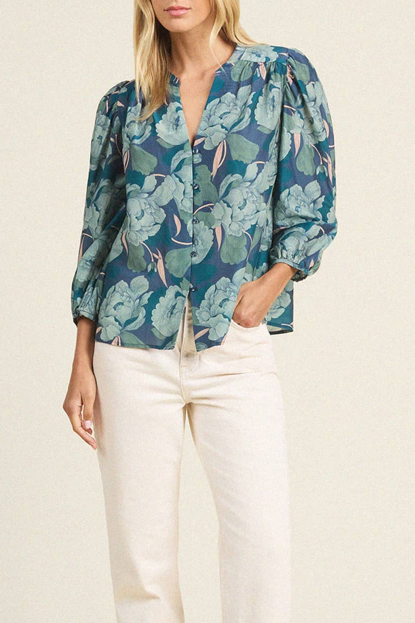 Maisey Blouse Hushed Meadow