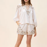 Issey Long Sleeve Blouse Bella Mer