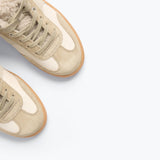 Jackie Stucco Suede with Shearling