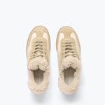 Jackie Stucco Suede with Shearling