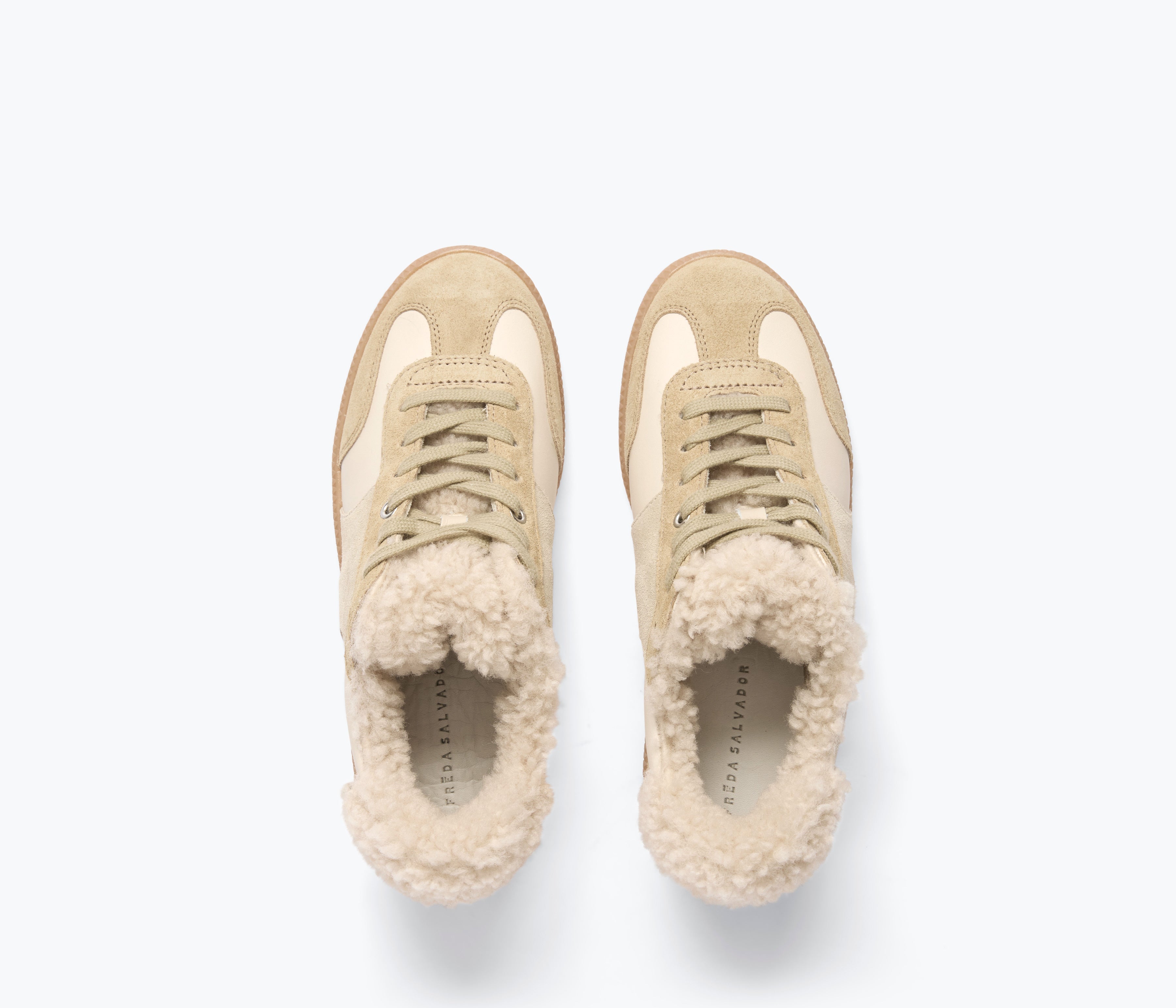Jackie Stucco Suede with Shearling