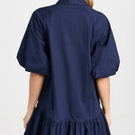 Crissy Cotton Poplin Dress Midnight