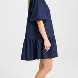 Crissy Cotton Poplin Dress Midnight