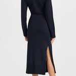 Skyla Wrap Dress Midnight