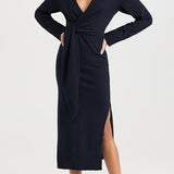 Skyla Wrap Dress Midnight