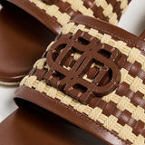Sydney Rope Woven Block Heel Sequoia Multi