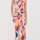 Acacia S/L Midi Dress Daisy Multi