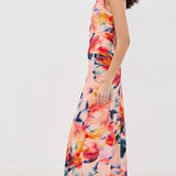 Acacia S/L Midi Dress Daisy Multi