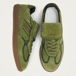 Tb.490 Club Suede Green Leather Sneakers