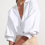 Kate Shirt Salt White