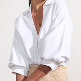 Kate Shirt Salt White
