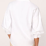 Kate Shirt Salt White