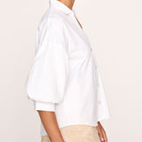 Kate Shirt Salt White