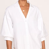 Kate Shirt Salt White