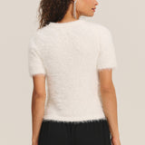 Kit Crew Feather Sweater Milk