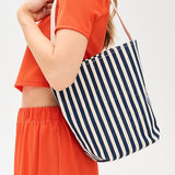 The Uma Tote Canvas/Navy