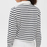 The Lexie Top Cream/Navy