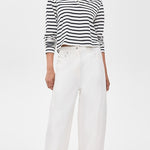 The Lexie Top Cream/Navy