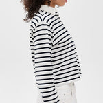 The Lexie Top Cream/Navy