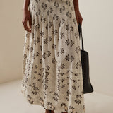 Ceres Skirt Shell Stripe Voile