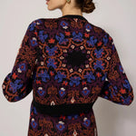 Marybeth Sweater Cardigan Venezia Print