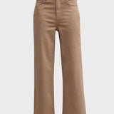 Anessa French Wide Leg Latte Luxe Coated
