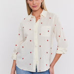 Emberly Embroidered Top