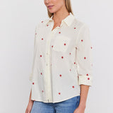 Emberly Embroidered Top