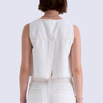 RUE CROP  POP OVER SWING TOP CROP
