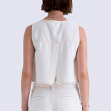 RUE CROP  POP OVER SWING TOP CROP