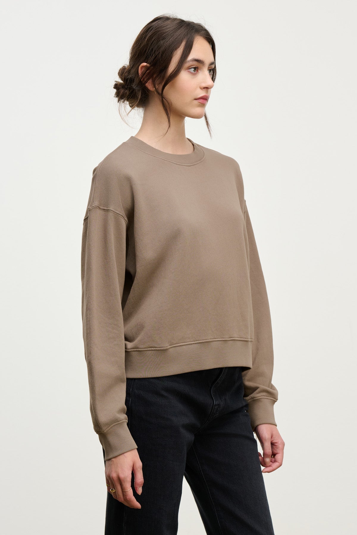 Ynez Long Sleeve Crewneck Sycamore