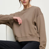 Ynez Long Sleeve Crewneck Sycamore