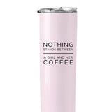 Girl & Her Coffee Insulated Tumbler