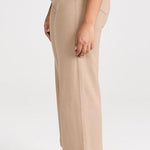 Anessa French Wide Leg Latte Luxe Coated
