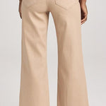Anessa French Wide Leg Latte Luxe Coated