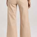 Anessa French Wide Leg Latte Luxe Coated