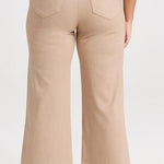 Anessa French Wide Leg Latte Luxe Coated