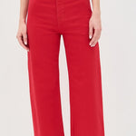 Penny Crop Pant Ruby Red