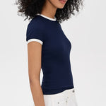 Renee Baby Ringer Tee Maritime (Navy) and White