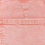 Penny Crop High Rise Wide Leg Coral Rose
