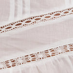 Reyna Long Sleeve Button Up Top White