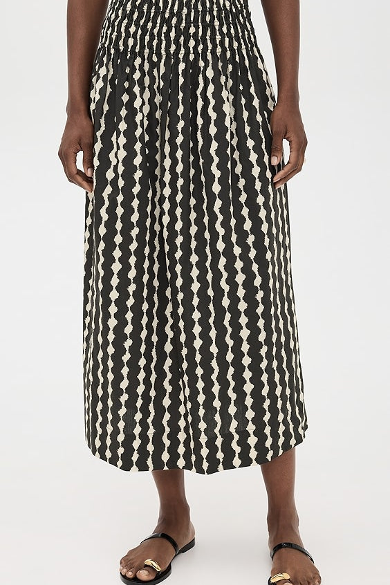 Alessa Painted Noir Skirt