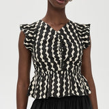 Cali Top Painted Noir