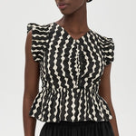Cali Top Painted Noir