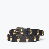 Rebecca Black Calf with Gold Studs