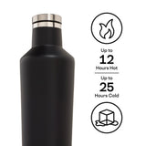 Corkcicle 25oz. Canteen Black